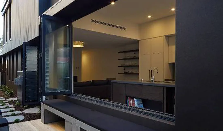 Refined interior with joinery detail, North Bondi